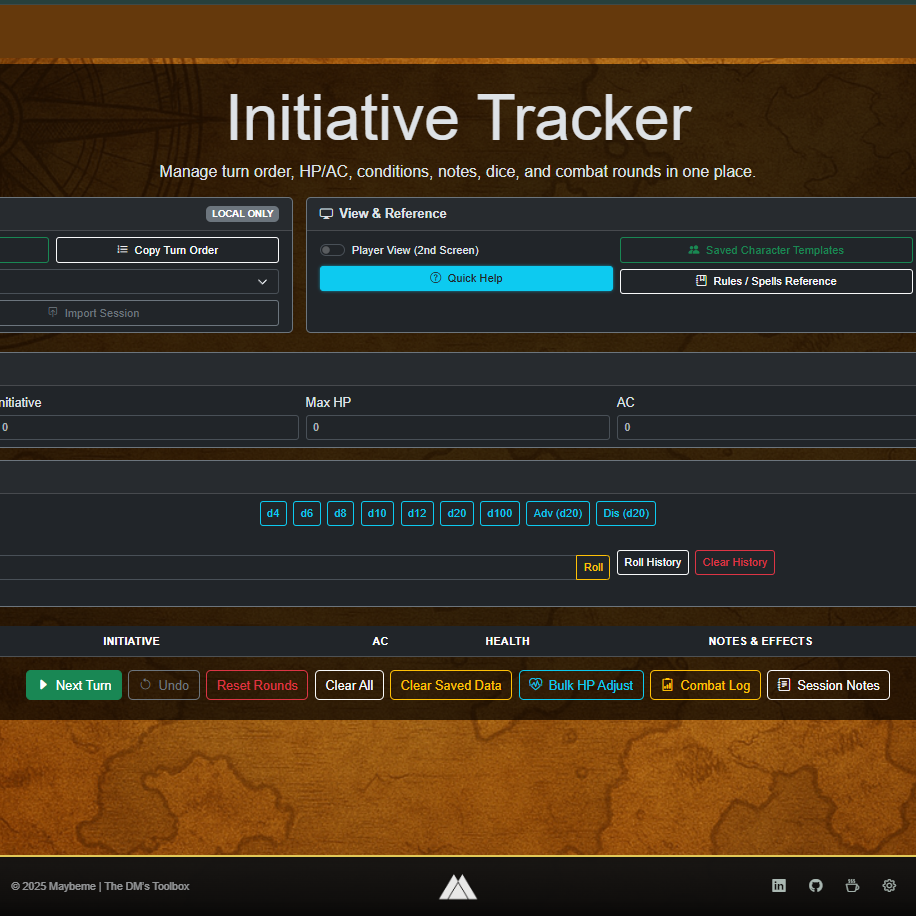 DM's Toolbox Screenshot 1