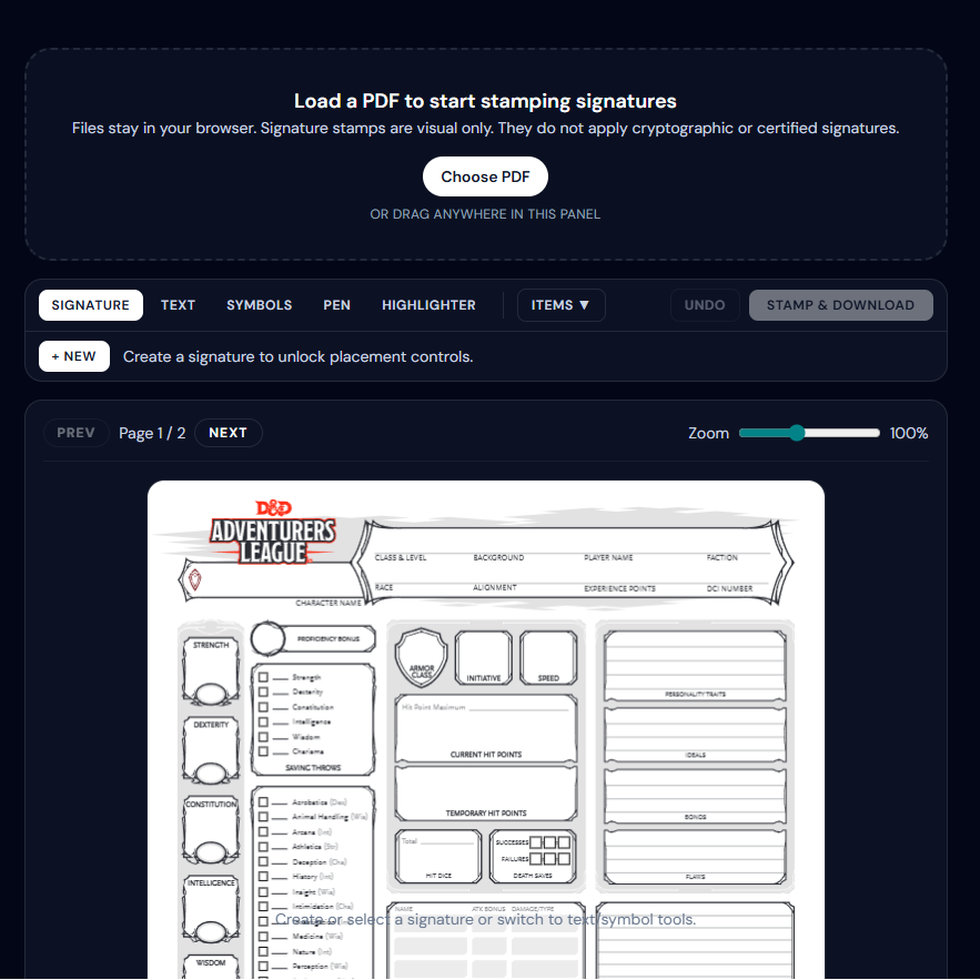 PDF Workbench Screenshot 2
